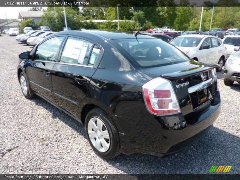 Super Black / Charcoal 2012 Nissan Sentra 2.0