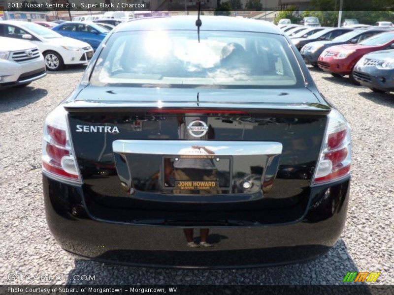 Super Black / Charcoal 2012 Nissan Sentra 2.0