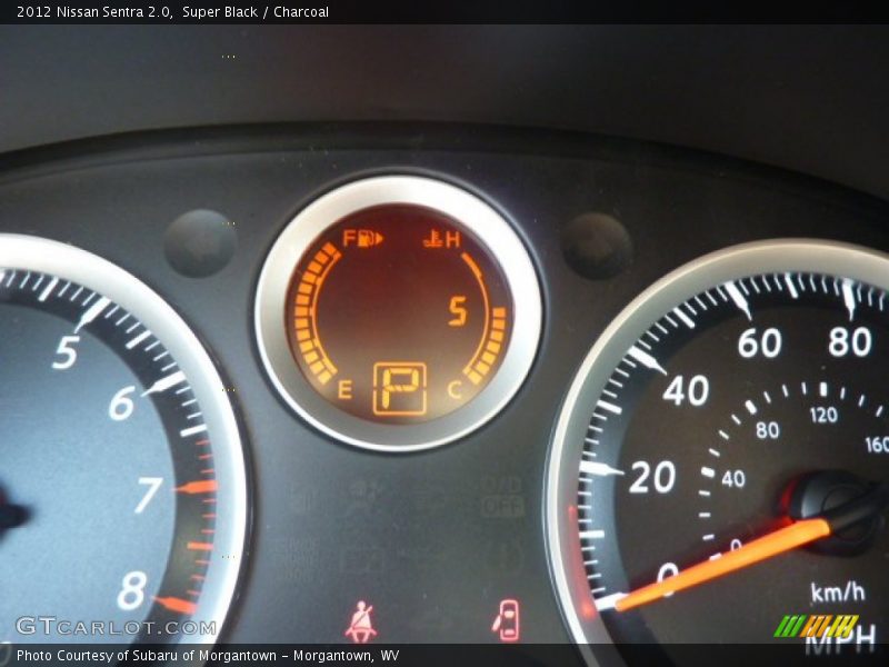 Super Black / Charcoal 2012 Nissan Sentra 2.0