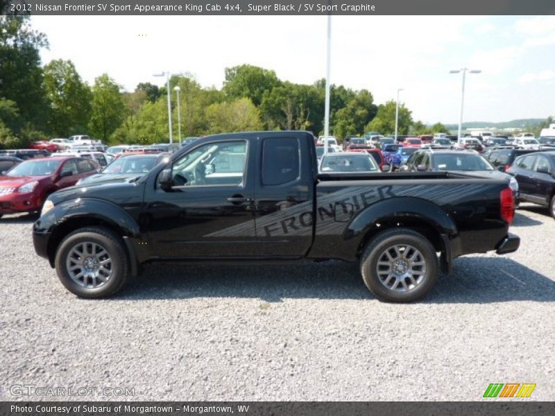 Super Black / SV Sport Graphite 2012 Nissan Frontier SV Sport Appearance King Cab 4x4