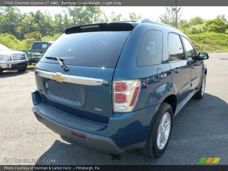 Bermuda Green Metallic / Light Gray 2006 Chevrolet Equinox LT AWD