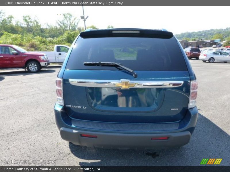 Bermuda Green Metallic / Light Gray 2006 Chevrolet Equinox LT AWD