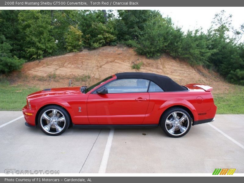  2008 Mustang Shelby GT500 Convertible Torch Red