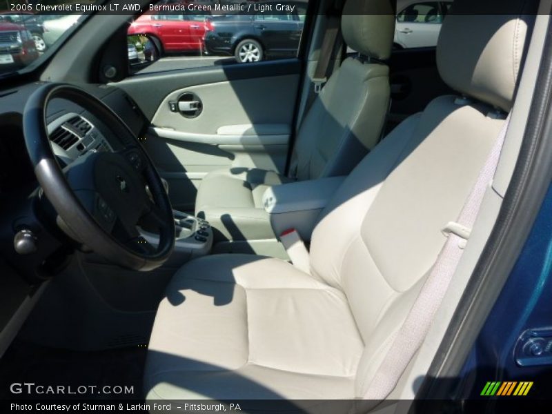 Bermuda Green Metallic / Light Gray 2006 Chevrolet Equinox LT AWD