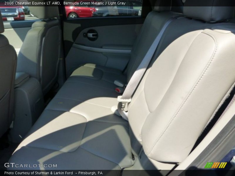 Bermuda Green Metallic / Light Gray 2006 Chevrolet Equinox LT AWD