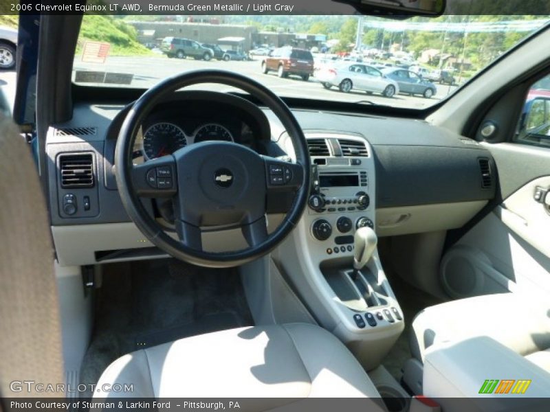 Bermuda Green Metallic / Light Gray 2006 Chevrolet Equinox LT AWD