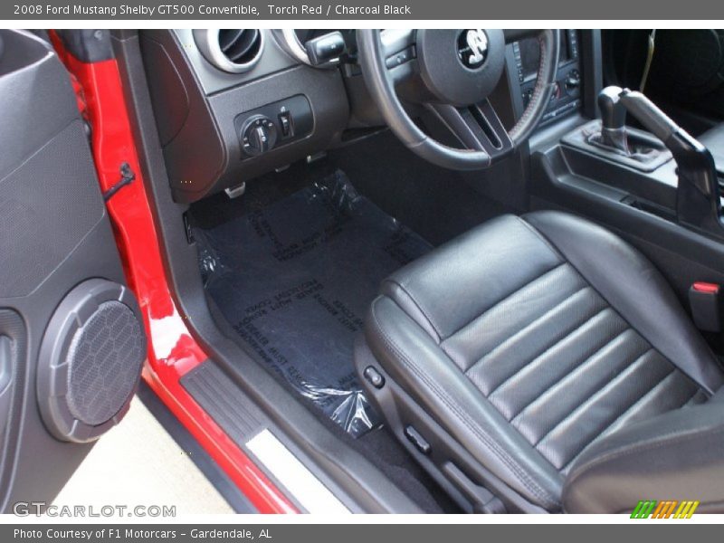 Torch Red / Charcoal Black 2008 Ford Mustang Shelby GT500 Convertible