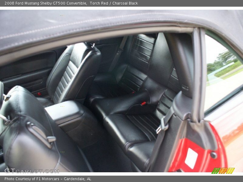  2008 Mustang Shelby GT500 Convertible Charcoal Black Interior