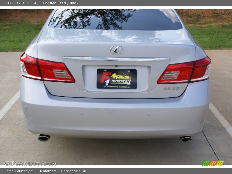 Tungsten Pearl / Black 2012 Lexus ES 350