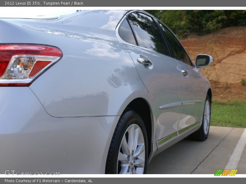 Tungsten Pearl / Black 2012 Lexus ES 350