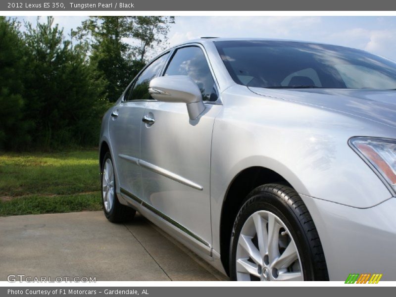Tungsten Pearl / Black 2012 Lexus ES 350