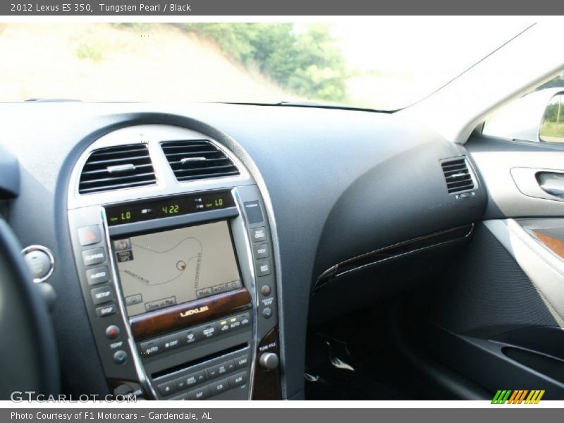 Tungsten Pearl / Black 2012 Lexus ES 350