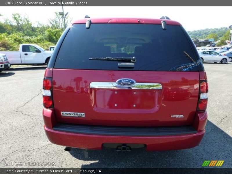 Redfire Metallic / Stone 2007 Ford Explorer XLT