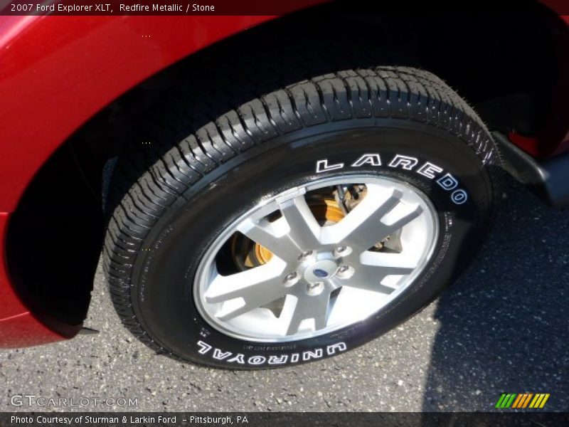 Redfire Metallic / Stone 2007 Ford Explorer XLT