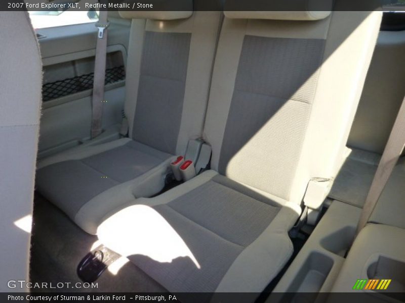Redfire Metallic / Stone 2007 Ford Explorer XLT