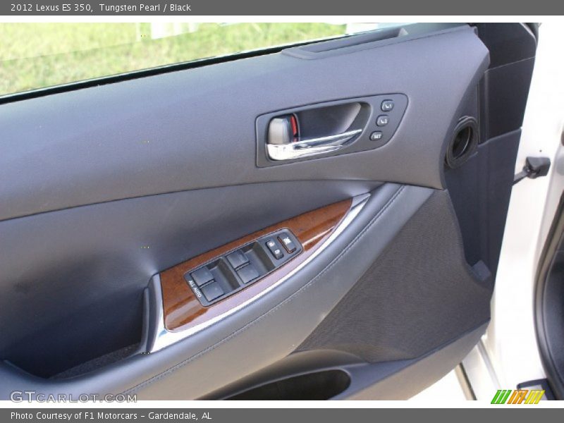 Tungsten Pearl / Black 2012 Lexus ES 350