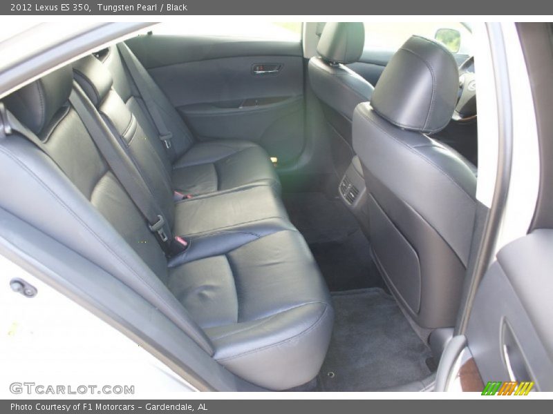 Tungsten Pearl / Black 2012 Lexus ES 350