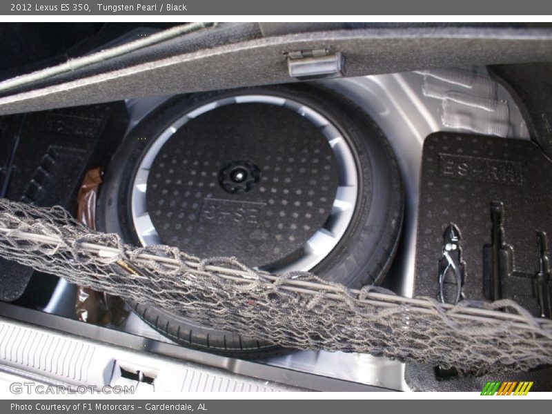 Tungsten Pearl / Black 2012 Lexus ES 350