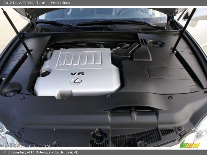Tungsten Pearl / Black 2012 Lexus ES 350