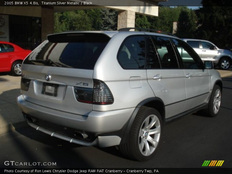  2005 X5 4.8is Titanium Silver Metallic