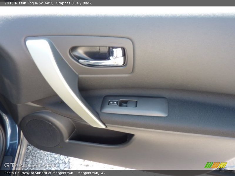 Graphite Blue / Black 2013 Nissan Rogue SV AWD