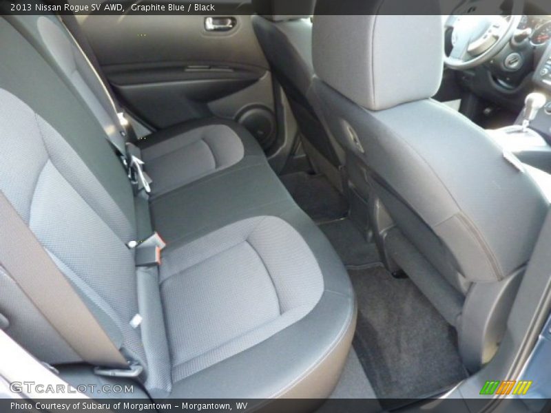 Graphite Blue / Black 2013 Nissan Rogue SV AWD