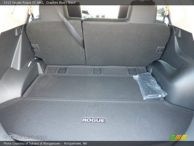 Graphite Blue / Black 2013 Nissan Rogue SV AWD
