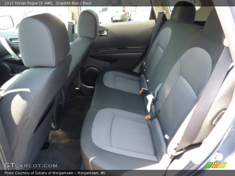 Graphite Blue / Black 2013 Nissan Rogue SV AWD