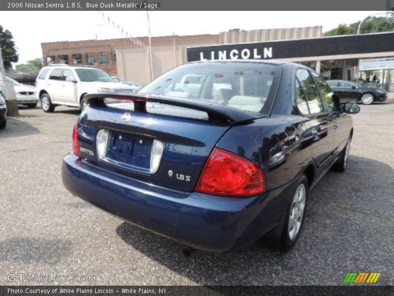 Blue Dusk Metallic / Sage 2006 Nissan Sentra 1.8 S