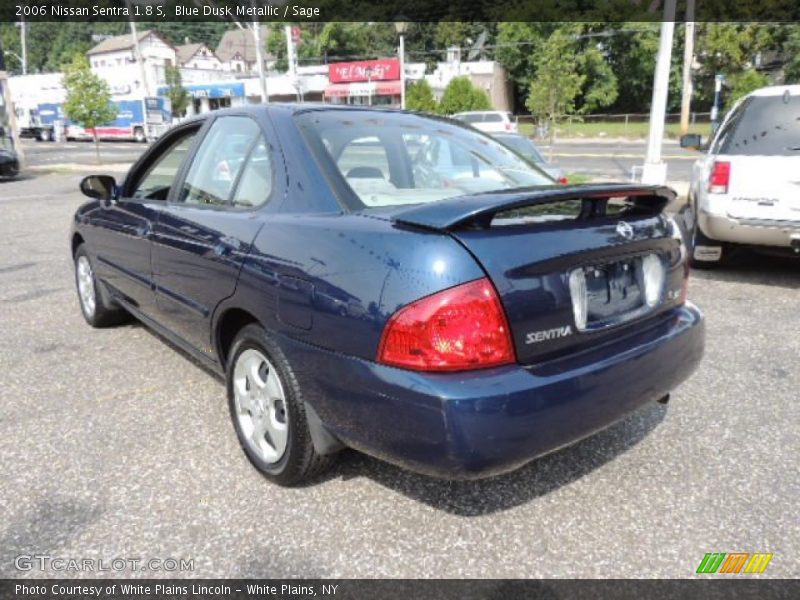 Blue Dusk Metallic / Sage 2006 Nissan Sentra 1.8 S