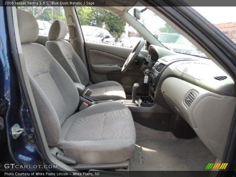 Blue Dusk Metallic / Sage 2006 Nissan Sentra 1.8 S