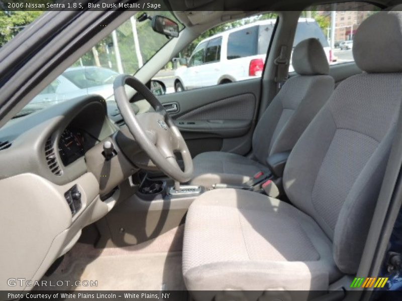 Blue Dusk Metallic / Sage 2006 Nissan Sentra 1.8 S