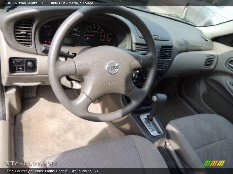 Blue Dusk Metallic / Sage 2006 Nissan Sentra 1.8 S