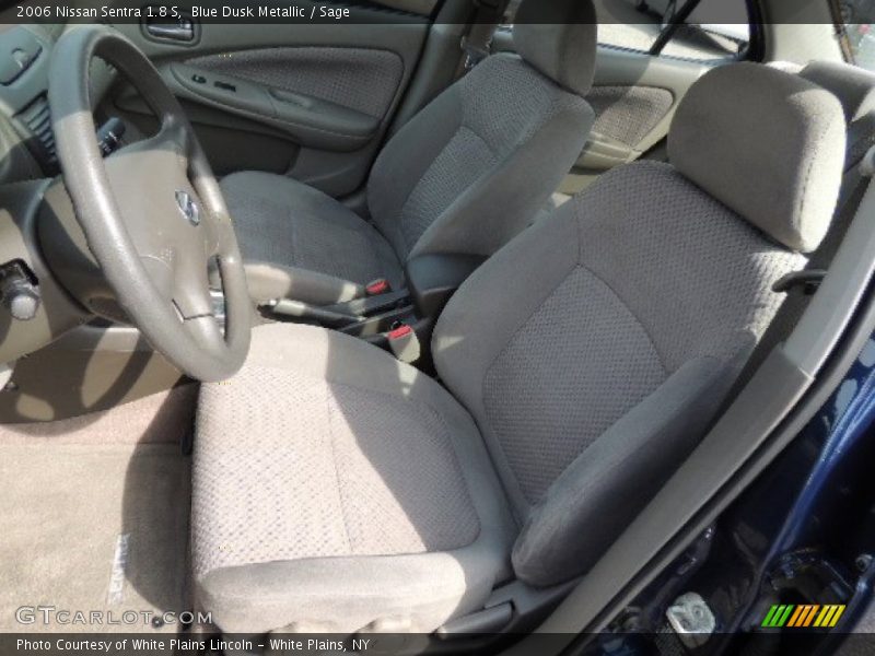 Blue Dusk Metallic / Sage 2006 Nissan Sentra 1.8 S