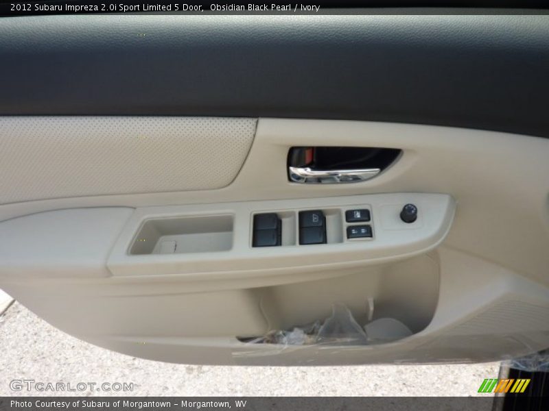 Obsidian Black Pearl / Ivory 2012 Subaru Impreza 2.0i Sport Limited 5 Door
