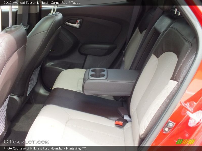 Garnet Red / Taupe 2012 Hyundai Tucson Limited