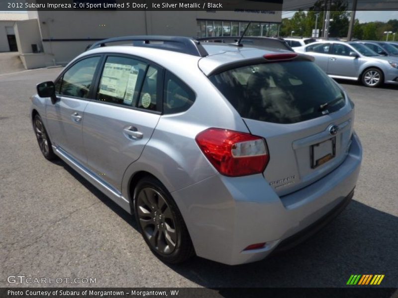 Ice Silver Metallic / Black 2012 Subaru Impreza 2.0i Sport Limited 5 Door