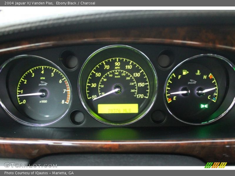  2004 XJ Vanden Plas Vanden Plas Gauges