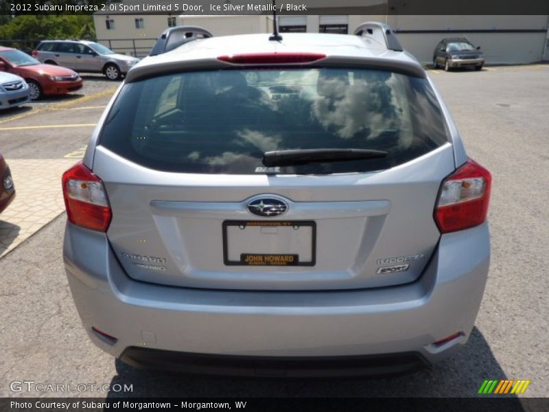 Ice Silver Metallic / Black 2012 Subaru Impreza 2.0i Sport Limited 5 Door