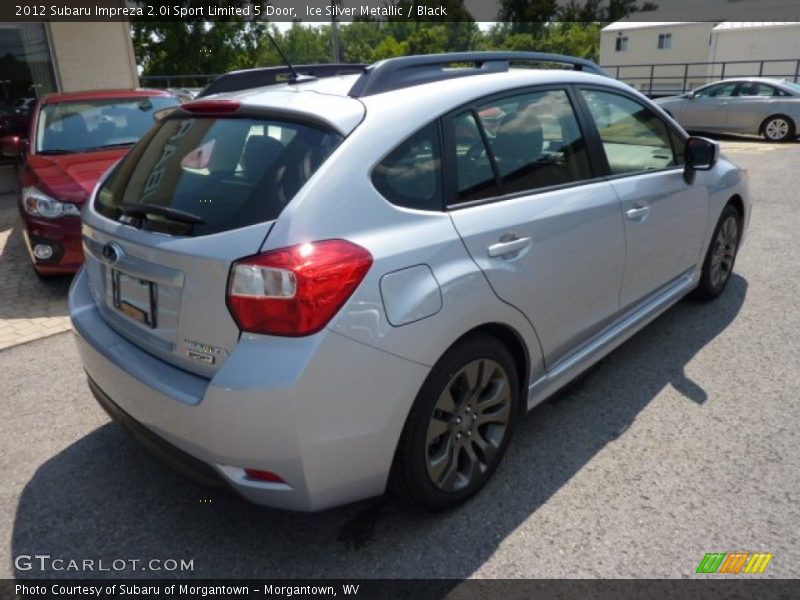 Ice Silver Metallic / Black 2012 Subaru Impreza 2.0i Sport Limited 5 Door