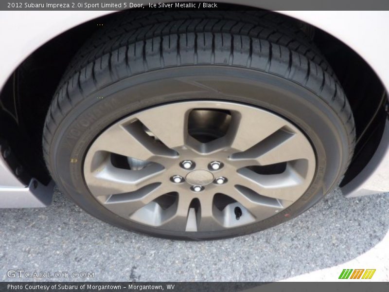 Ice Silver Metallic / Black 2012 Subaru Impreza 2.0i Sport Limited 5 Door