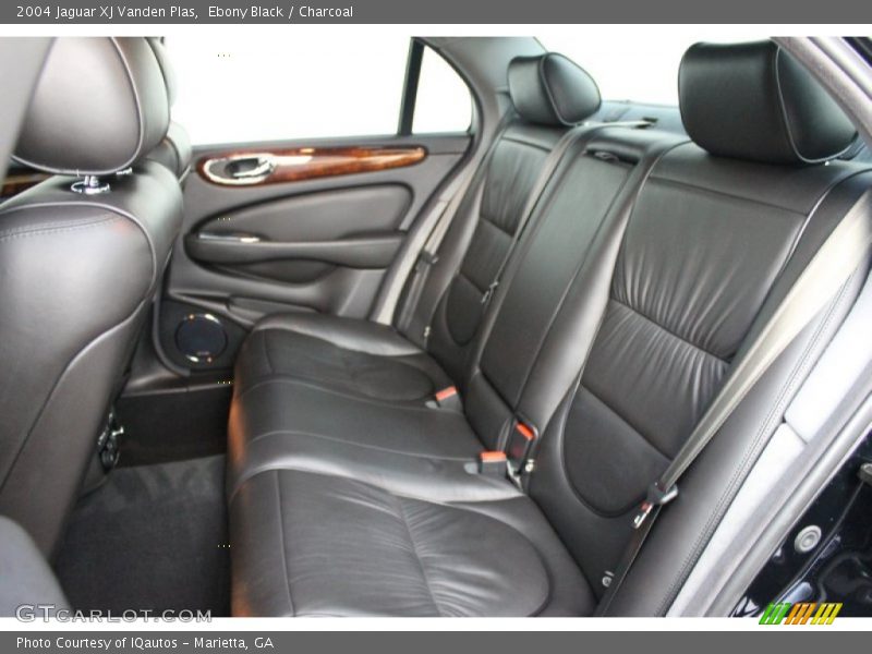 Rear Seat of 2004 XJ Vanden Plas