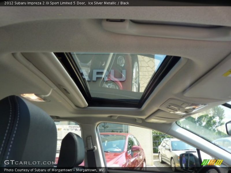 Ice Silver Metallic / Black 2012 Subaru Impreza 2.0i Sport Limited 5 Door