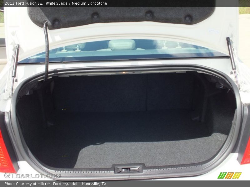 White Suede / Medium Light Stone 2012 Ford Fusion SE