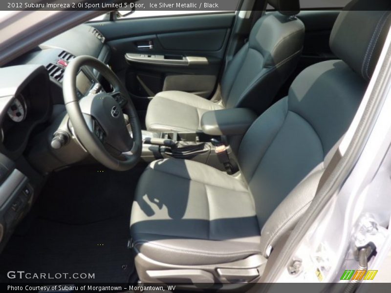  2012 Impreza 2.0i Sport Limited 5 Door Black Interior