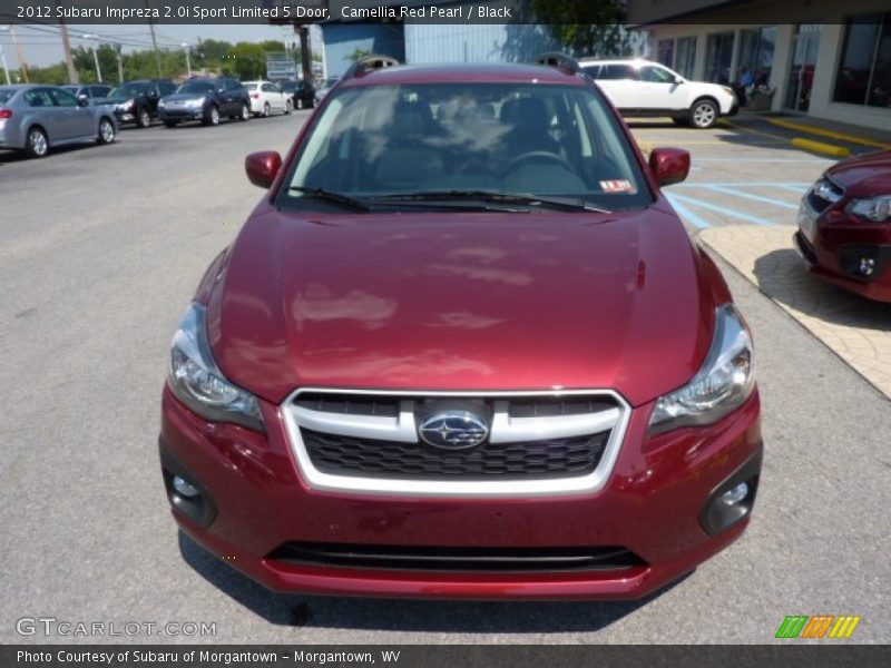 Camellia Red Pearl / Black 2012 Subaru Impreza 2.0i Sport Limited 5 Door