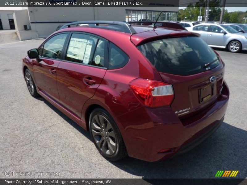 Camellia Red Pearl / Black 2012 Subaru Impreza 2.0i Sport Limited 5 Door