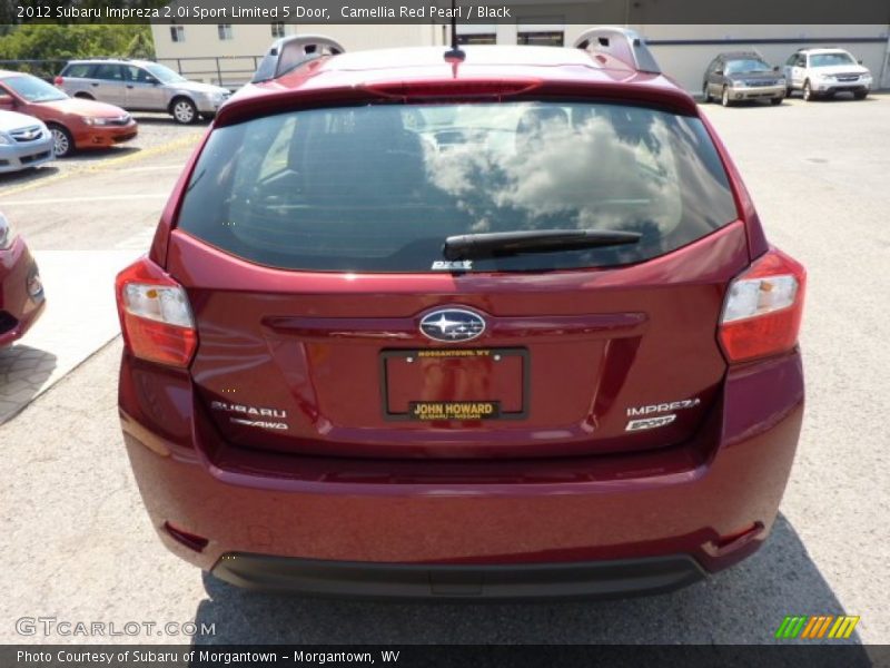 Camellia Red Pearl / Black 2012 Subaru Impreza 2.0i Sport Limited 5 Door