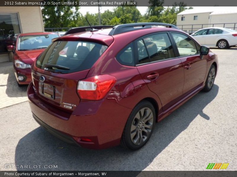 Camellia Red Pearl / Black 2012 Subaru Impreza 2.0i Sport Limited 5 Door
