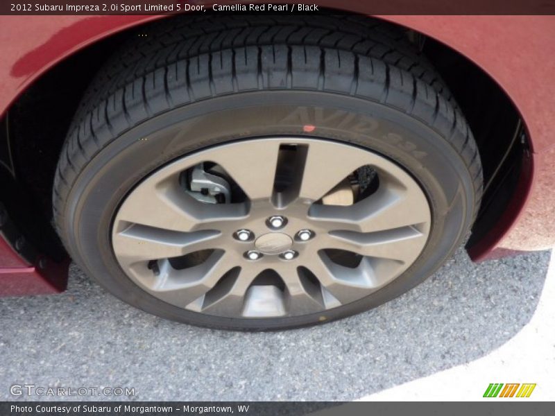  2012 Impreza 2.0i Sport Limited 5 Door Wheel